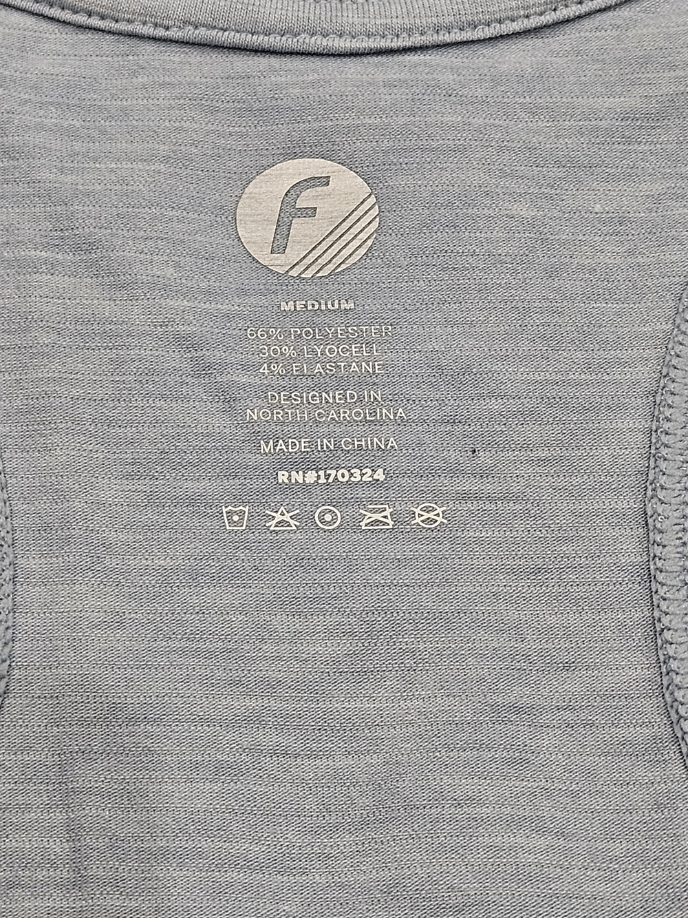 Fabletics Light Blue Racerback Tank - Picture 7 of 7